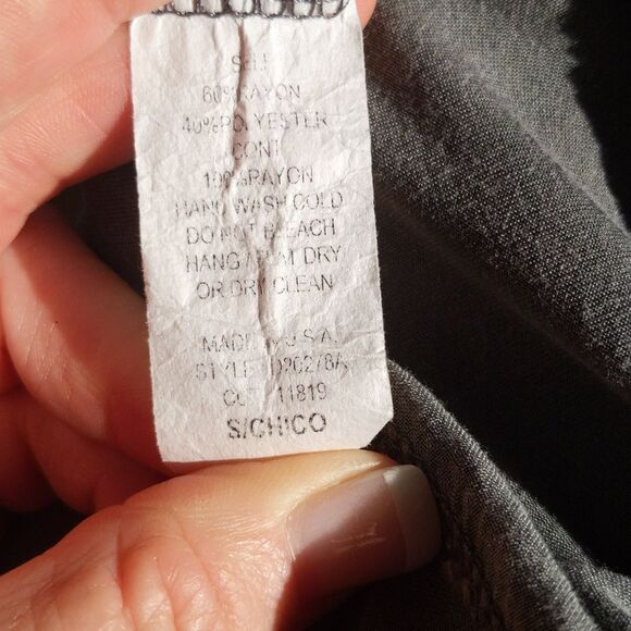 Altar'd State mixed media, heather gray top/gray skirt, short sleeves, size S - Picture 5 of 5